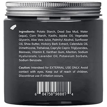 Majestic Pure Dead Sea Mud Mask - Natural Face Mask for Pores, Acne & Blackheads - Soothing & Nourishing - 8.8 oz Avelisse