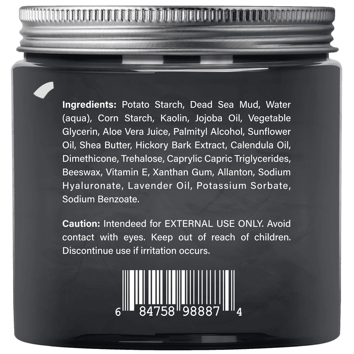 Majestic Pure Dead Sea Mud Mask - Natural Face Mask for Pores, Acne & Blackheads - Soothing & Nourishing - 8.8 oz Avelisse