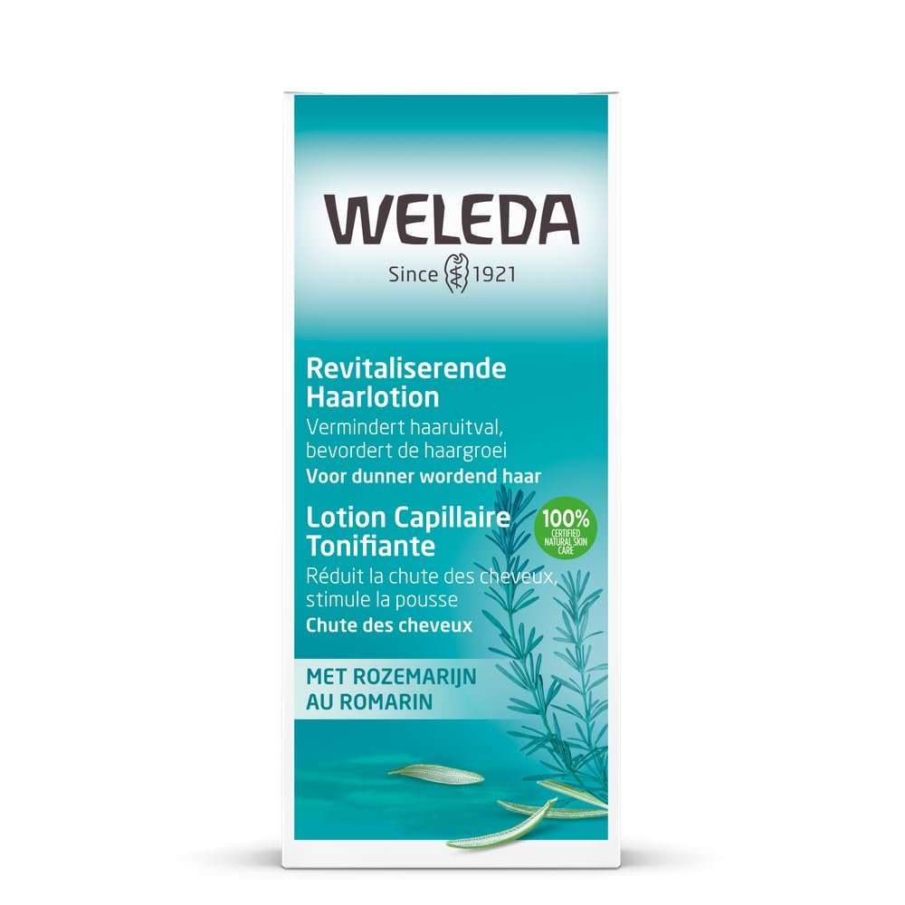 Weleda Revitalizing Hair Tonic - Natural Scalp Treatment for Fuller, Healthier Hair (3.38 fl oz) Avelisse