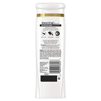 Pantene Daily Moisture Renewal Duo Set - 12.6 oz Shampoo & 12 oz Conditioner for Silky, Healthy Hair Avelisse