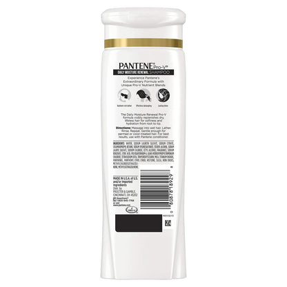 Pantene Daily Moisture Renewal Duo Set - 12.6 oz Shampoo & 12 oz Conditioner for Silky, Healthy Hair Avelisse