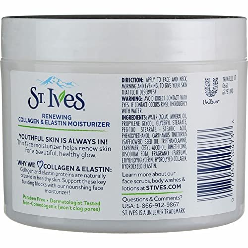 St. Ives Facial Moisturizer with Collagen Elastin, 10 oz (Pack of 9) - görsel 6