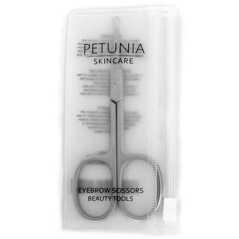 Professional Stainless Steel Grooming Scissors for Eyebrow, Facial Hair, Nose, Ear & More – Precision Manicure Cuticle Scissors for Men and Women by PETUNIA SKINCARE - görsel 7
