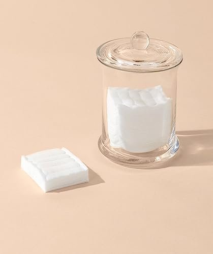 Diane 100% Pure Cotton Squares – 2.4" x 2" Makeup Remover Pads, 160 Count - görsel 8