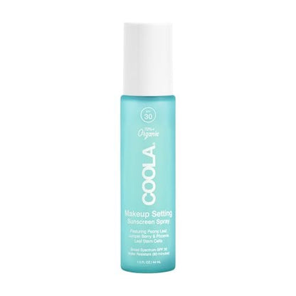 COOLA Organic Makeup Setting Spray SPF 30 - Hydrating Sunscreen with Cucumber & Aloe Vera, Alcohol-Free, 1.5 oz Avelisse