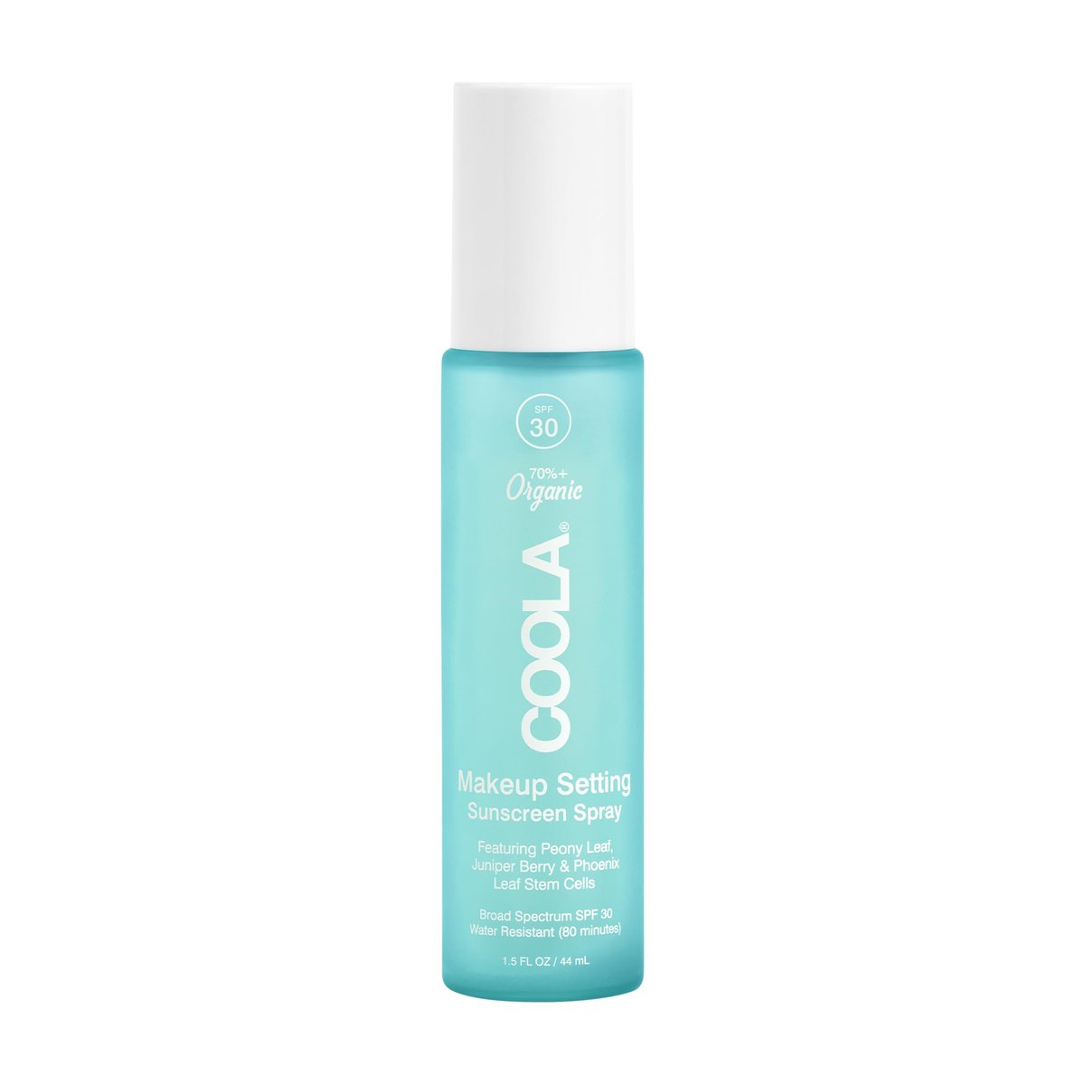 COOLA Organic Makeup Setting Spray SPF 30 - Hydrating Sunscreen with Cucumber & Aloe Vera, Alcohol-Free, 1.5 oz Avelisse