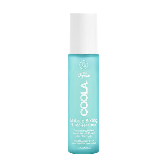 COOLA Organic Makeup Setting Spray SPF 30 - Hydrating Sunscreen with Cucumber & Aloe Vera, Alcohol-Free, 1.5 oz Avelisse