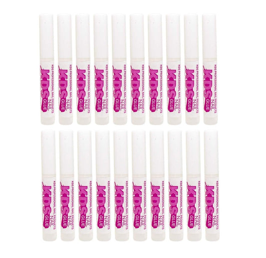 KDS Nail Glue 20 Pack – Strong Acrylic Adhesive for Press-On Nails & Repairs