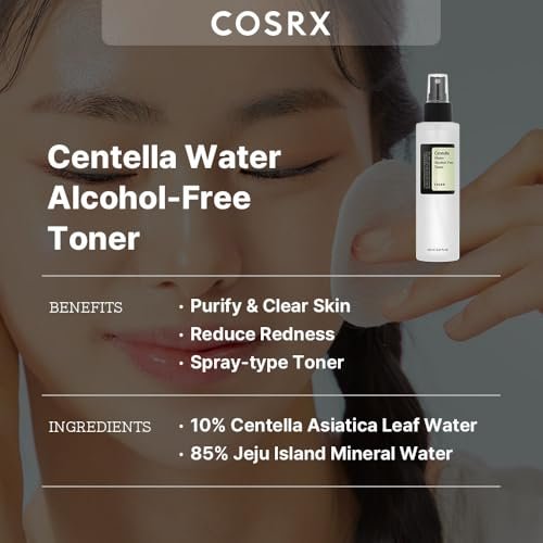 COSRX Alcohol-Free Cica Toner – Hydrating & Soothing Centella Asiatica Spray Toner for Sensitive Skin, 150ml - görsel 4