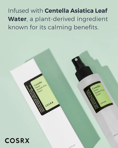 COSRX Alcohol-Free Cica Toner – Hydrating & Soothing Centella Asiatica Spray Toner for Sensitive Skin, 150ml