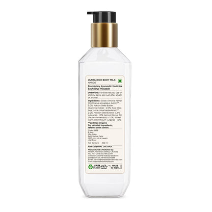 Forest Essentials Nargis Ultra Rich Body Lotion - 200ml | Intense Moisturization