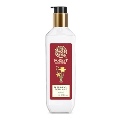 Forest Essentials Nargis Ultra Rich Body Lotion - 200ml | Intense Moisturization - görsel 2