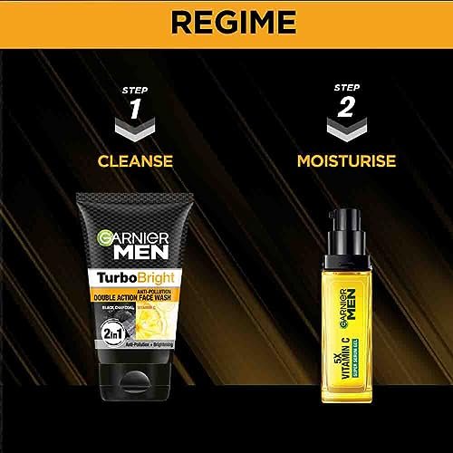 Garnier Men Power White Anti-Pollution Double Action Facewash, 100gm - görsel 14
