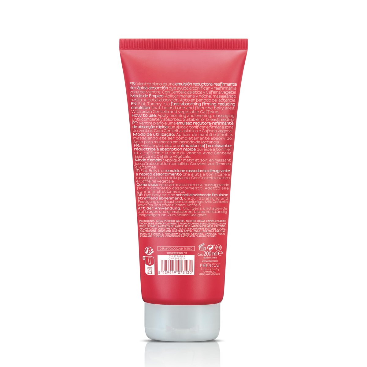 E'LIFEXIR Vientre Plano Emulsion - 6.76 fl oz Body Moisturizer for a Smoother Appearance - görsel 13