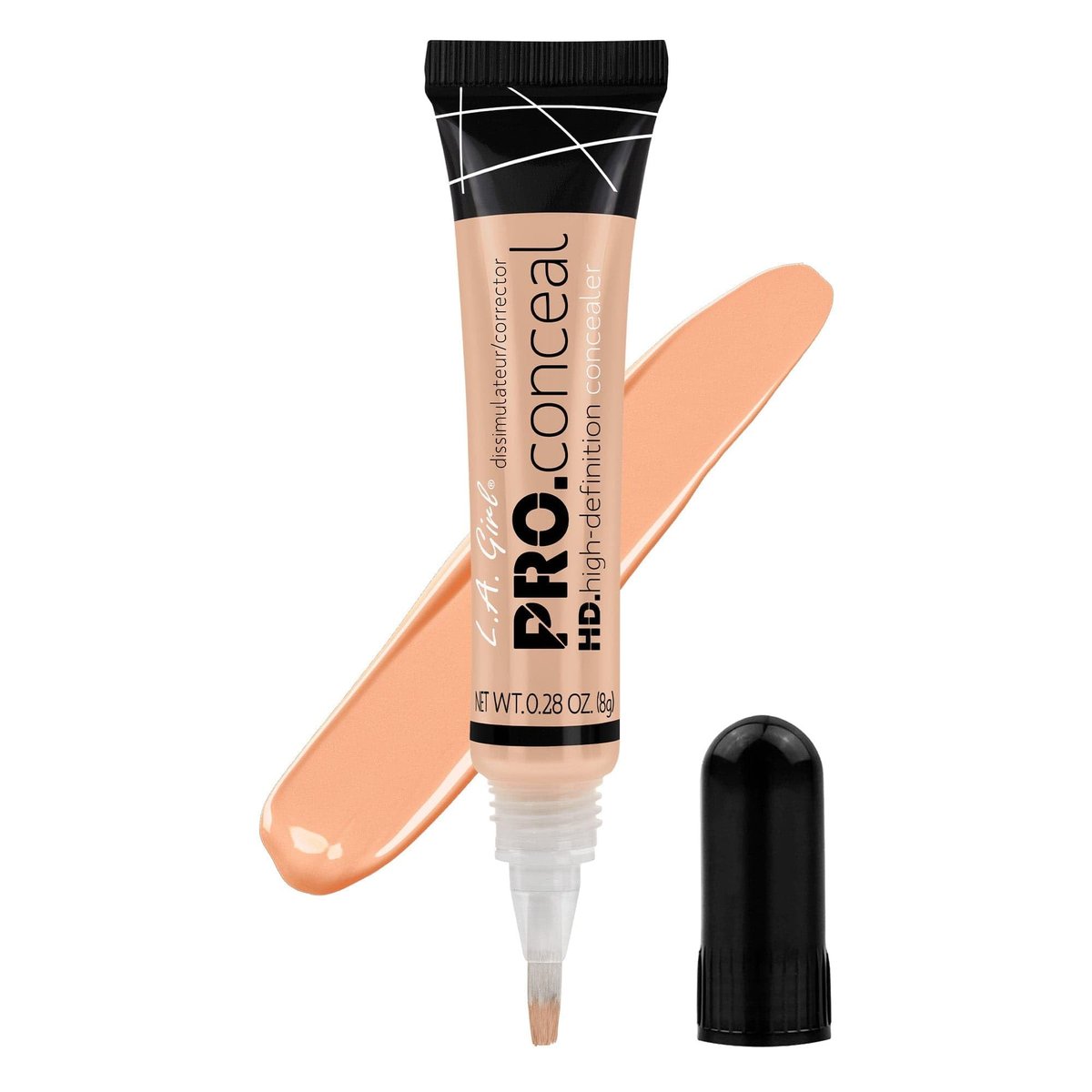 L.A. Girl HD Pro Concealer in Porcelain - Full Coverage, Long-Lasting Concealer for Flawless Skin - görsel 1