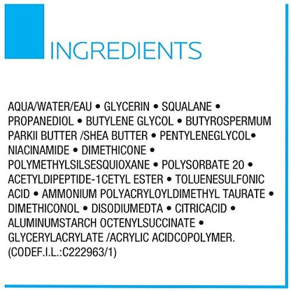 La Roche-Posay Toleriane Dermallergo Eye Cream - Soothing Repair Moisturizer for Sensitive Eyes, Fragrance Free, Allergy Tested (0.68 Fl Oz) Avelisse