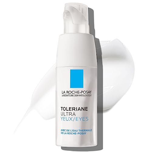 La Roche-Posay Toleriane Dermallergo Eye Cream - Soothing Repair Moisturizer for Sensitive Eyes, Fragrance Free, Allergy Tested (0.68 Fl Oz) Avelisse