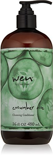 WEN by Chaz Dean Cucumber Aloe Cleansing Conditioner, 16 fl. oz. – Gentle Daily Hair Cleanser Avelisse