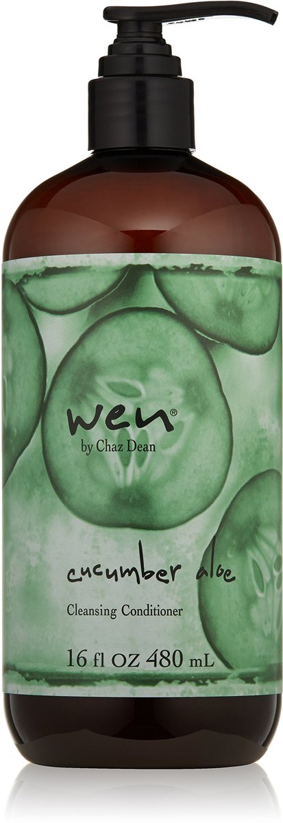 WEN by Chaz Dean Cucumber Aloe Cleansing Conditioner, 16 fl. oz. – Gentle Daily Hair Cleanser Avelisse