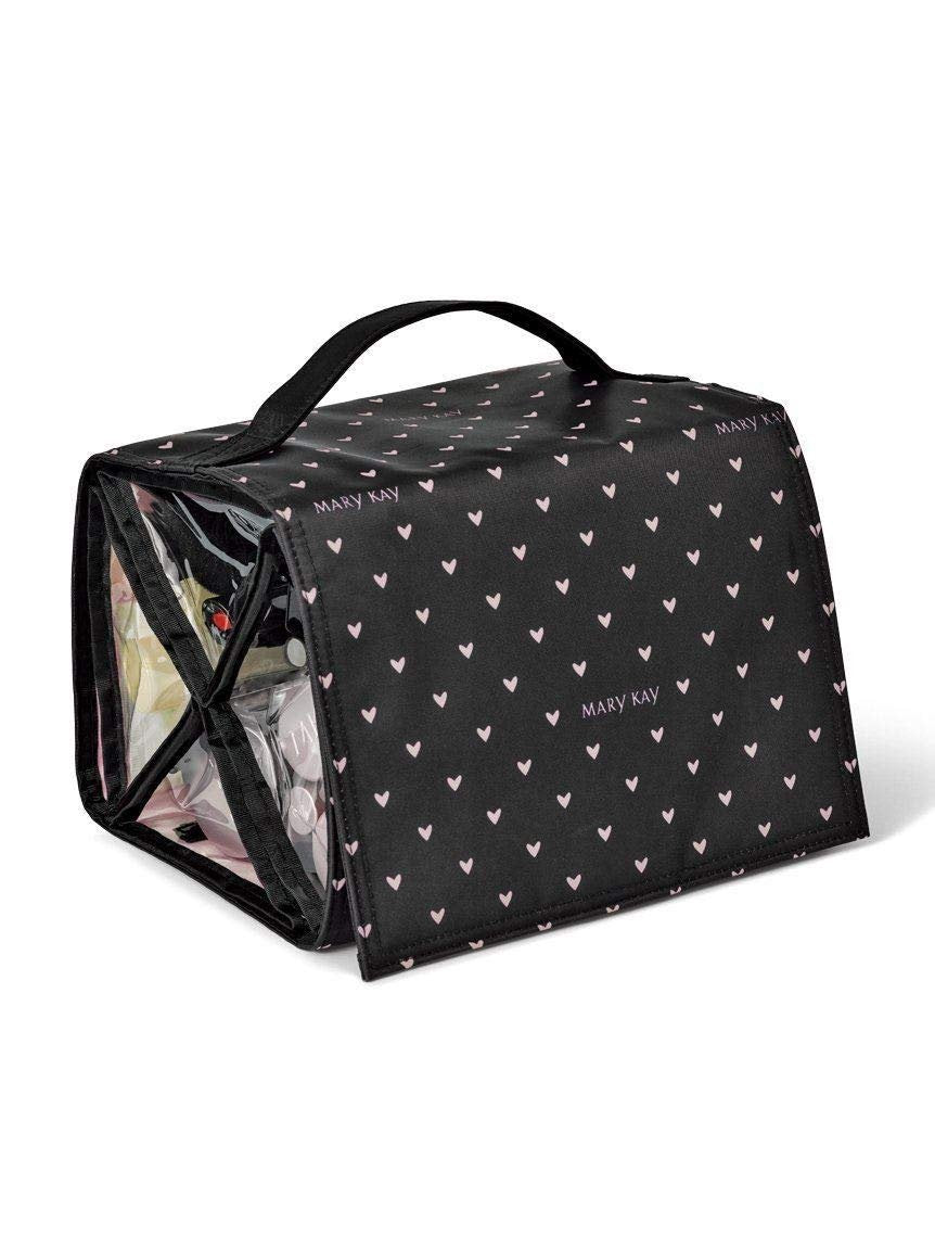Mary Kay Travel Roll-Up Bag - Red Polyester Cosmetic Organizer Avelisse