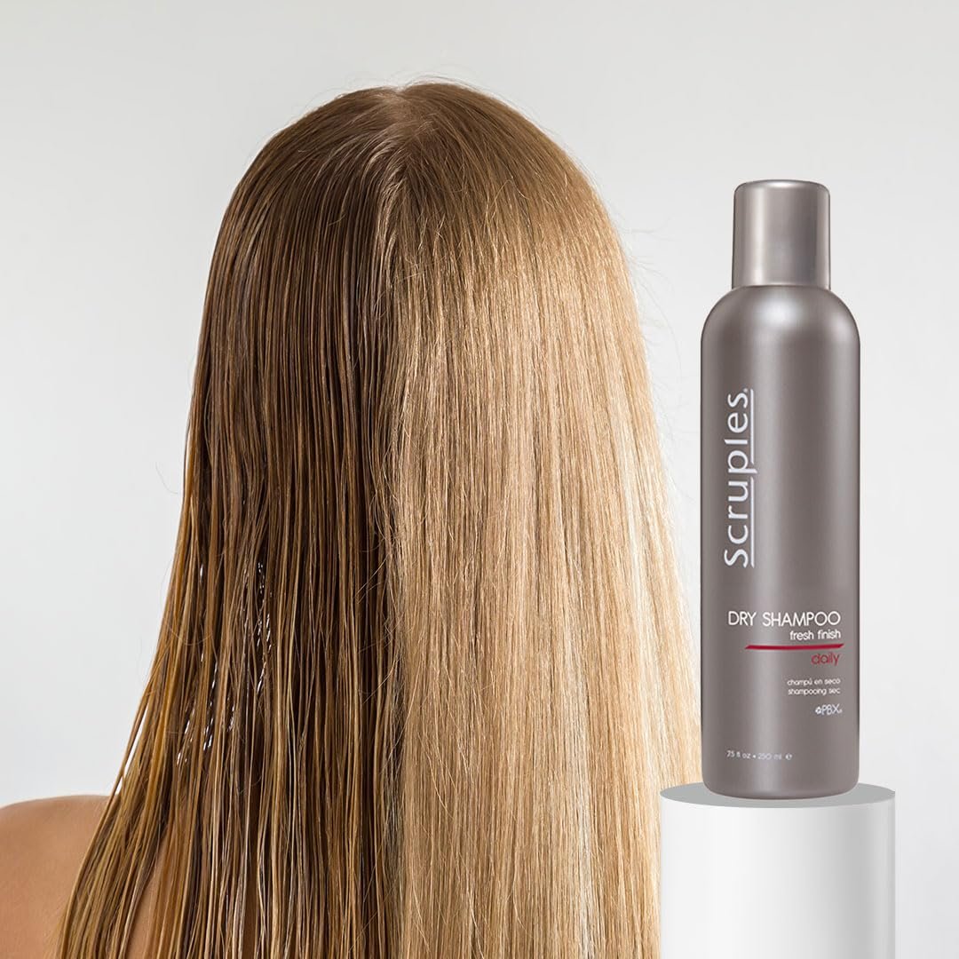 Scruples Fresh Finish Dry Shampoo - 7.5 oz - Oil-Free Volumizing Hair Powder for Quick Refreshing - görsel 7