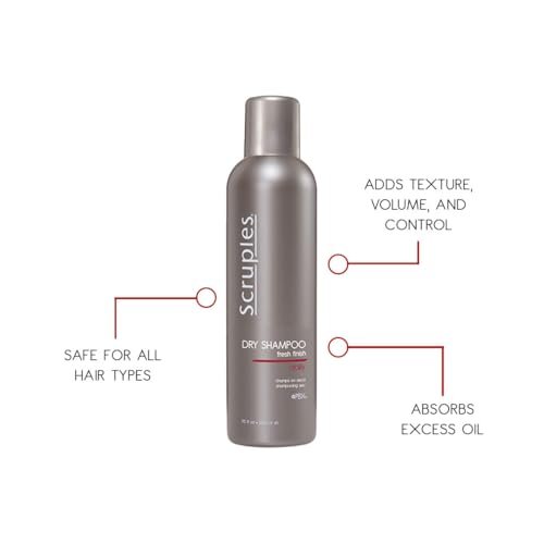 Scruples Fresh Finish Dry Shampoo - 7.5 oz - Oil-Free Volumizing Hair Powder for Quick Refreshing - görsel 6