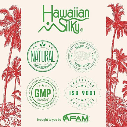 Hawaiian Silky Texturizing Gel Activator - 16 fl oz - Moisturizing Styling Gel for Dry & Damaged Hair with Natural Protein Extracts Avelisse