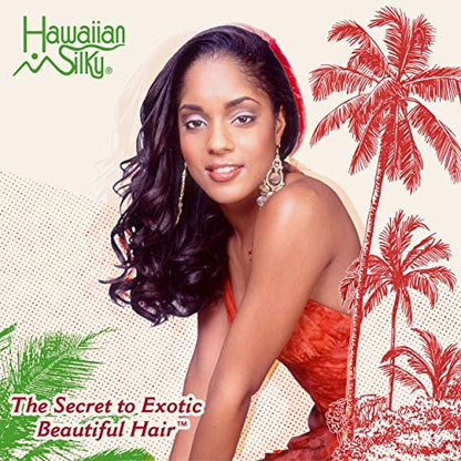 Hawaiian Silky Texturizing Gel Activator - 16 fl oz - Moisturizing Styling Gel for Dry & Damaged Hair with Natural Protein Extracts Avelisse