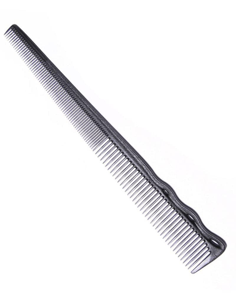 Y.S. Park YS-254 Super Tapered Barber Comb – Professional Carbon Comb for Precision Styling, Black - görsel 1