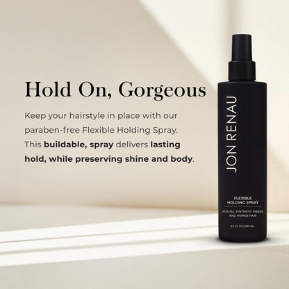 Jon Renau Flexible Holding Spray - Buildable Hold for Wigs, Paraben & Sulfate Free, 8.5 oz Avelisse