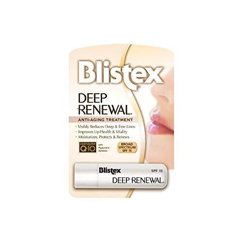 Blistex Deep Renewal Lip Protectant Sunscreen Balm with SPF 15, Value Pack of 4 (0.13 oz Each) Avelisse