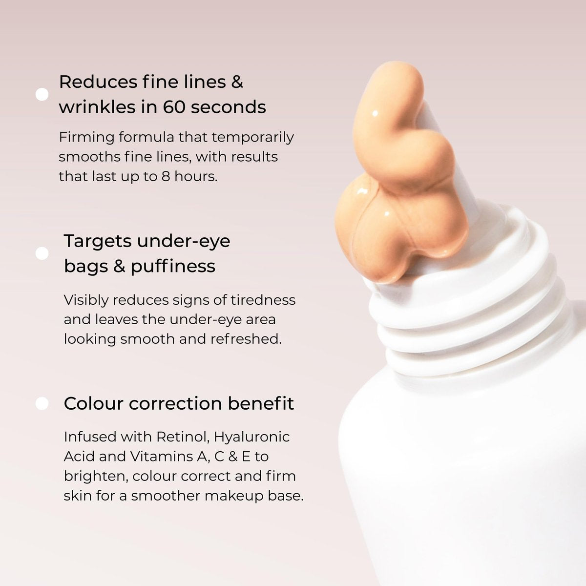 WUNDER2 Wunderlift Instant Eye Tightening Serum – Firm & Lift Under-Eye Bags, Dark Circles & Puffiness in 60 Seconds Avelisse