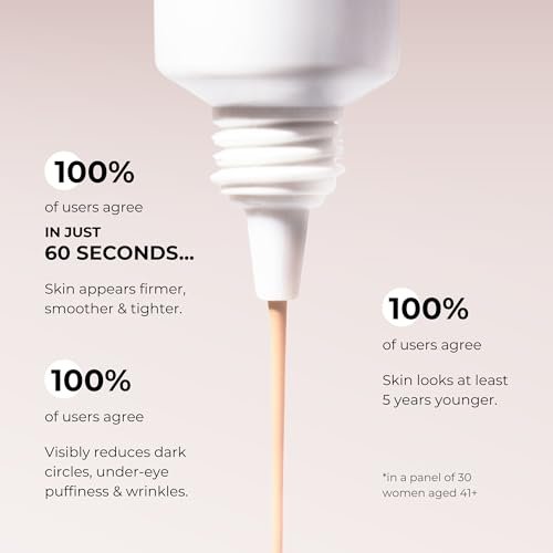 WUNDER2 Wunderlift Instant Eye Tightening Serum – Firm & Lift Under-Eye Bags, Dark Circles & Puffiness in 60 Seconds Avelisse