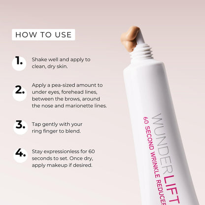 WUNDER2 Wunderlift Instant Eye Tightening Serum – Firm & Lift Under-Eye Bags, Dark Circles & Puffiness in 60 Seconds Avelisse