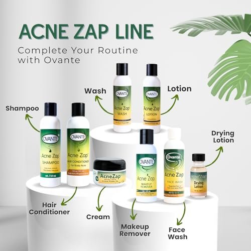 Acne Zap Shampoo for Scalp Acne – Clear Scalp from Zits and Pimples, 6 oz Avelisse