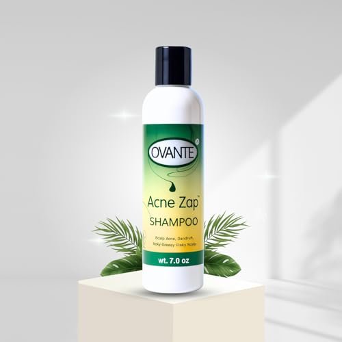 Acne Zap Shampoo for Scalp Acne – Clear Scalp from Zits and Pimples, 6 oz Avelisse
