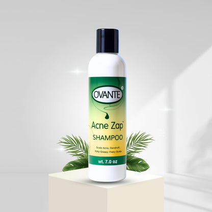 Acne Zap Shampoo for Scalp Acne – Clear Scalp from Zits and Pimples, 6 oz Avelisse