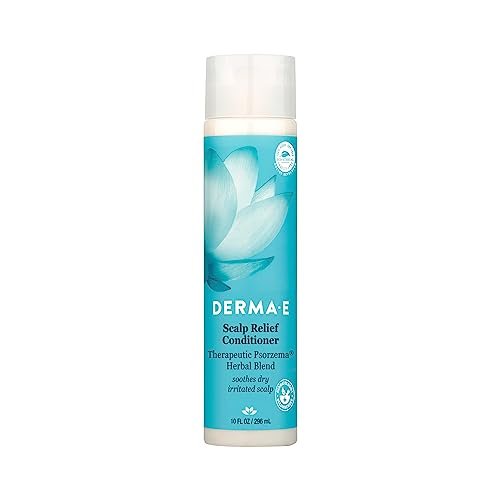 Derma E Scalp Relief Conditioner with Psorzema Herbal Blend – Natural Dandruff Conditioner for Itchy Scalp, 10 Fl Oz - görsel 2