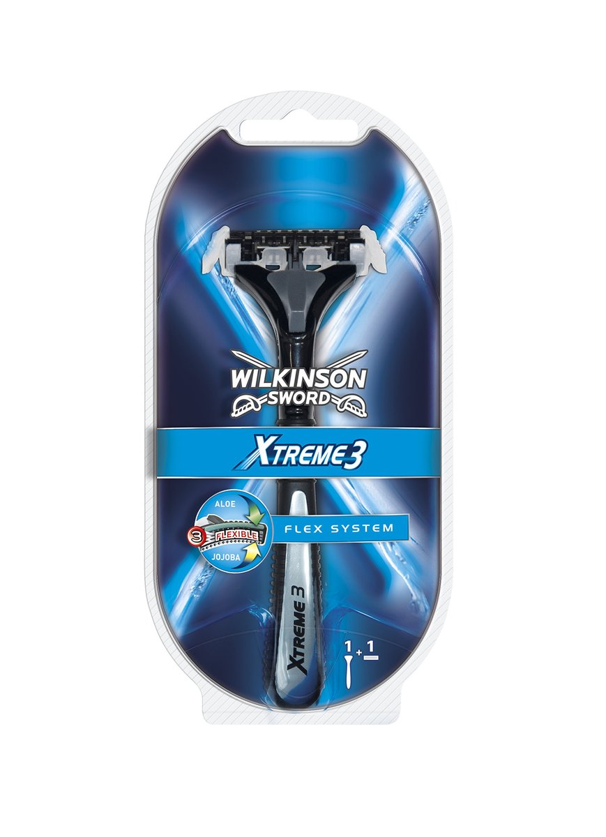 Wilkinson Xtreme 3 Razor for Men | Triple Blade Safety Razor - görsel 1