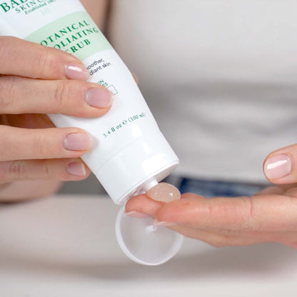 Mario Badescu Botanical Exfoliating Scrub – Gentle Face Scrub with Ivory Palm Seeds & Green Tea Extract for All Skin Types, 3.4 Fl Oz Avelisse