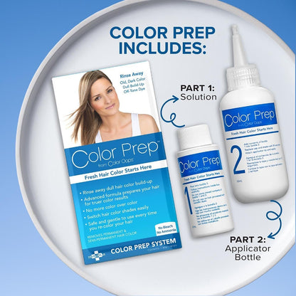 Color Oops Color Prep - 1 Application Hair Dye Remover, Removes Dull Color & Buildup, Bleach & Ammonia Free Avelisse