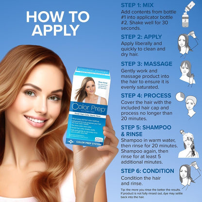 Color Oops Color Prep - 1 Application Hair Dye Remover, Removes Dull Color & Buildup, Bleach & Ammonia Free Avelisse