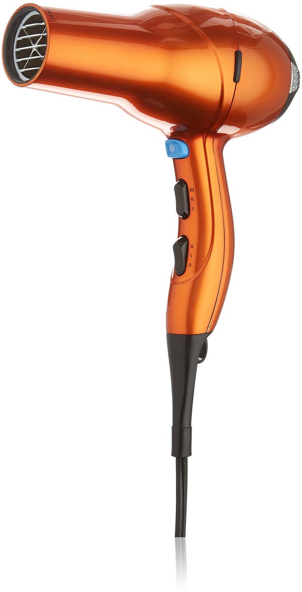 Conair 1875 Watt Ceramic Ionic Hair Dryer – Fast Drying, Frizz-Free Shine - görsel 1