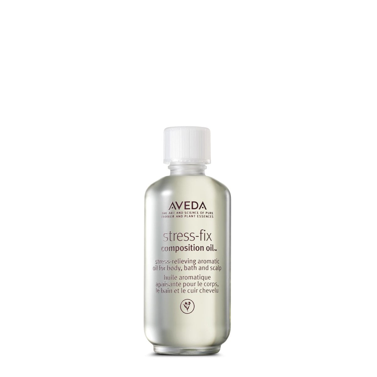Aveda Stress-Fix Composition Oil - Calming Bath, Body & Scalp Oil with Lavender, Lavandin & Clary Sage - 1.7 Fl Oz Avelisse