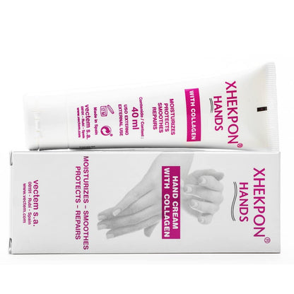 XHEKPON Hands Cream with Collagen - Repair, Protect, Moisturize & Smoothen Hands - 40ml / 1.4 Fl Oz