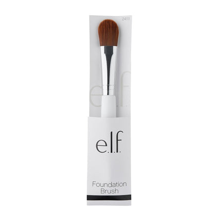e.l.f. Foundation Brush - Tapered Face Makeup Brush for Flawless, Ultra-Smooth, Poreless Finish - Vegan & Cruelty-Free