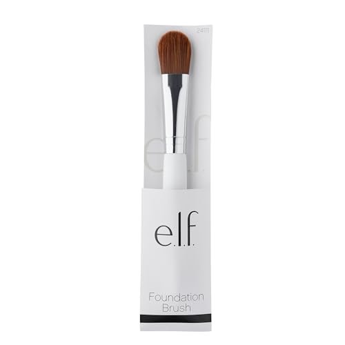 e.l.f. Foundation Brush - Tapered Face Makeup Brush for Flawless, Ultra-Smooth, Poreless Finish - Vegan & Cruelty-Free - görsel 6