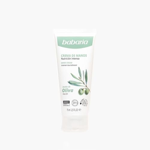 Babaria Olive Oil Hand Cream – Nourishing & Moisturizing 75g - görsel 6