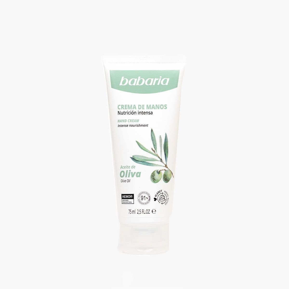 Babaria Olive Oil Hand Cream – Nourishing & Moisturizing 75g - görsel 5