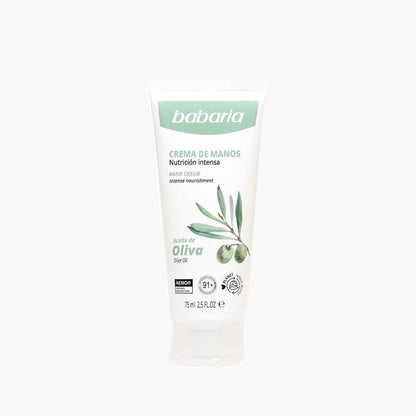 Babaria Olive Oil Hand Cream – Nourishing & Moisturizing 75g